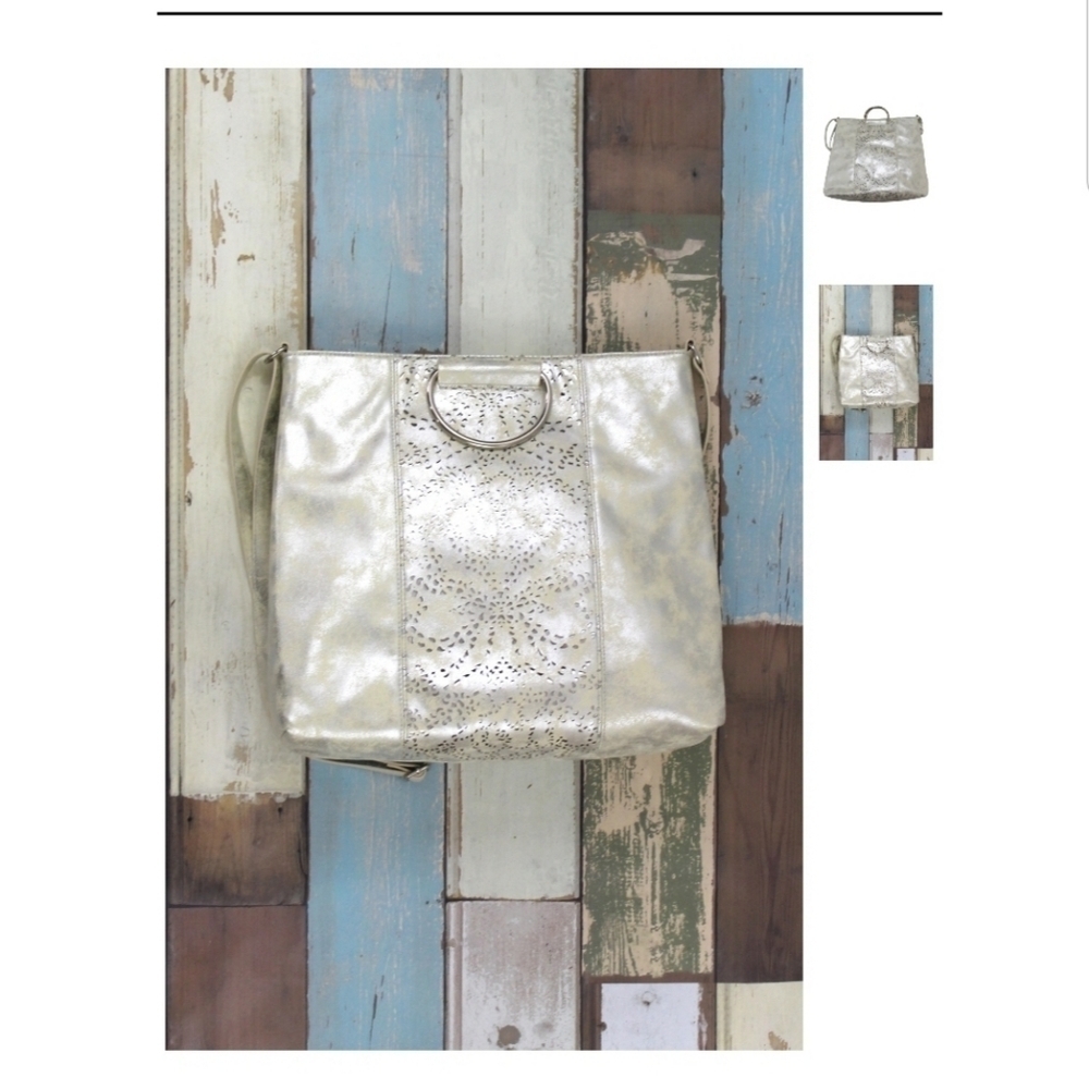 NWT T-Shirt & Jeans Dreamsicle Ring Tote 16 x 14 - Picture 3 of 6